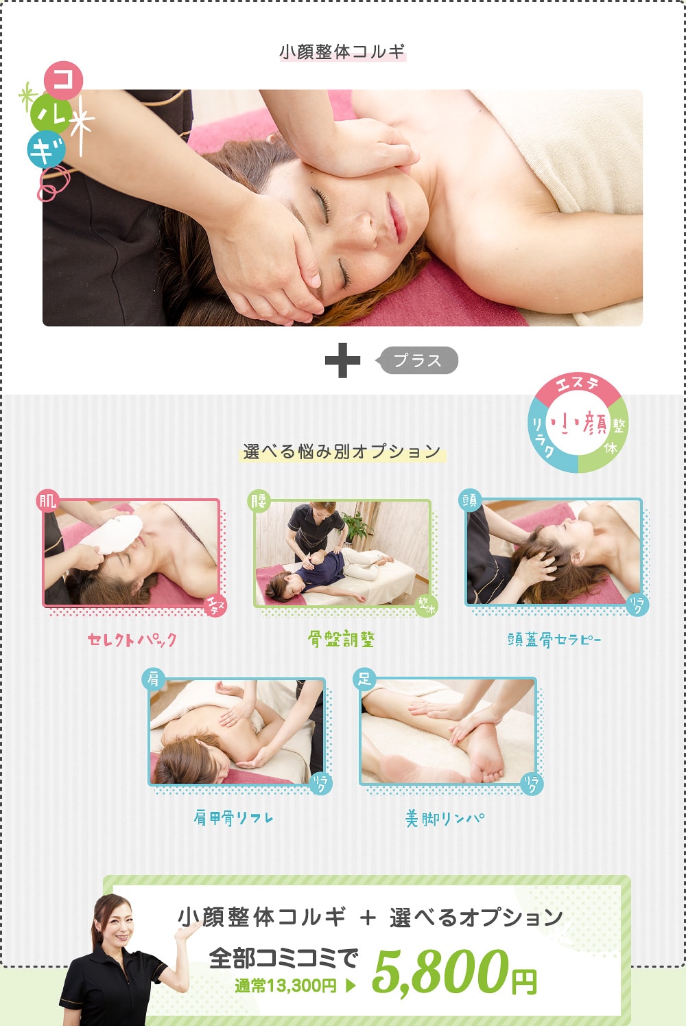 小顔体験キャンペーン内容